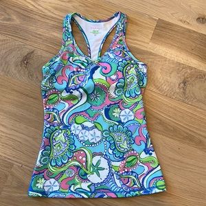 NWOT Lilly Pulitzer Luxletic Racerback Top